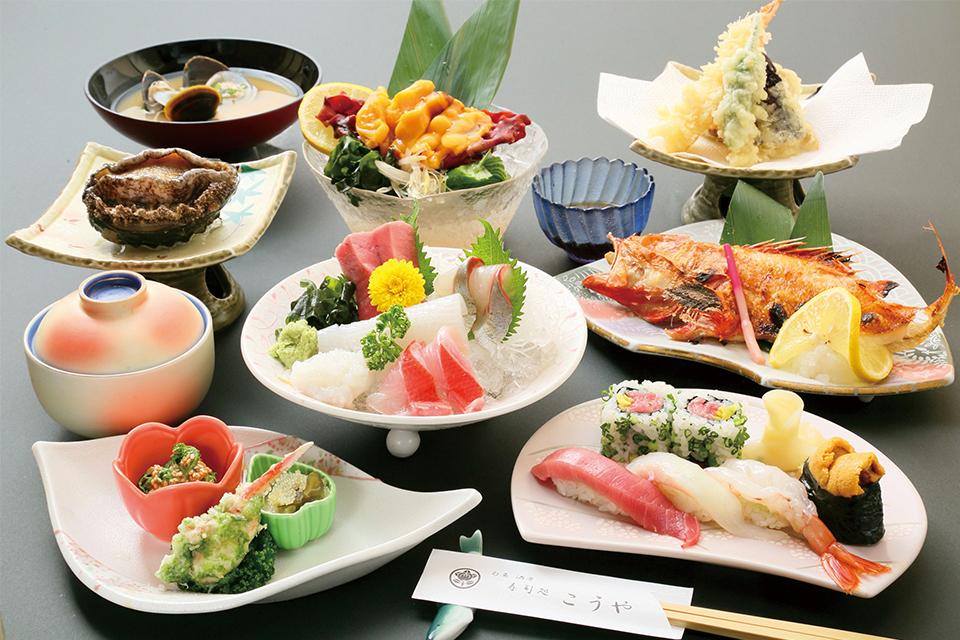 会席料理 宮城県仙台市国分町の寿司処 こうや